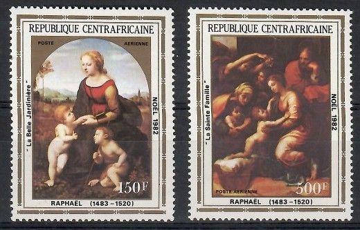 Znaczek Republika Środkowoafrykańska 1982 Mi 903-904 Czyste **