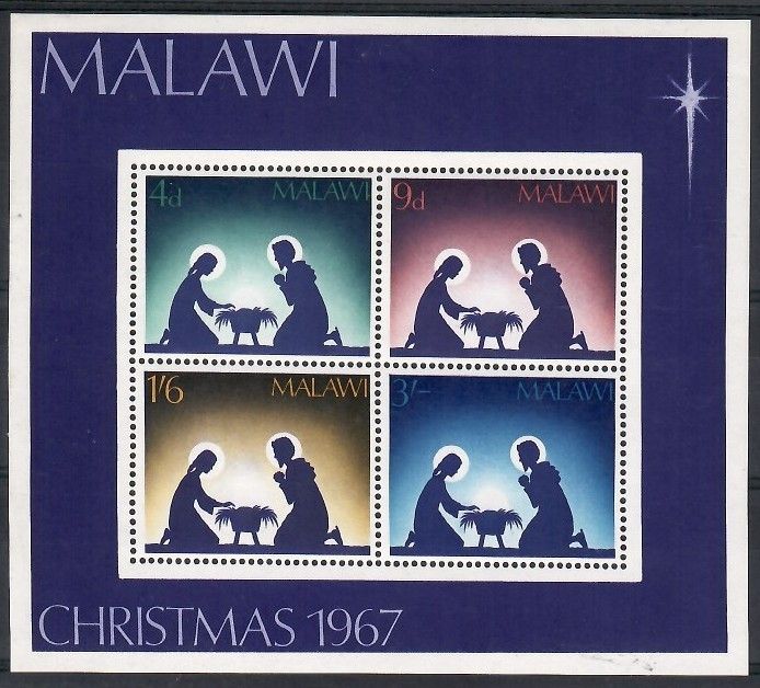 Znaczek Malawi 1967 Mi bl 9 Czyste **