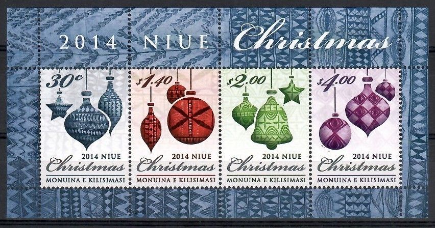 Znaczek Niue 2014 Mi bl 174 Czyste **
