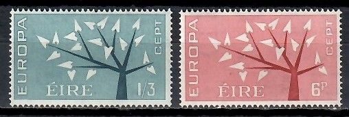 Znaczek Irlandia 1962 Mi 155-156 Czyste **