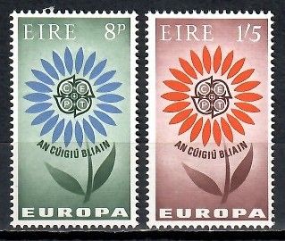 Znaczek Irlandia 1964 Mi 167-168 Czyste **