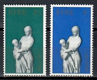 Znaczek Irlandia 1971 Mi 272-273 Czyste **
