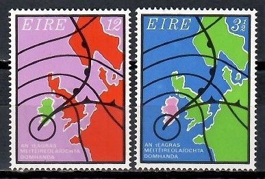 Znaczek Irlandia 1973 Mi 292-293 Czyste **