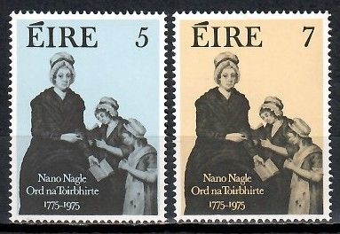 Znaczek Irlandia 1975 Mi 325-326 Czyste **