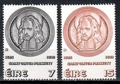 Znaczek Irlandia 1975 Mi 331-332 Czyste **