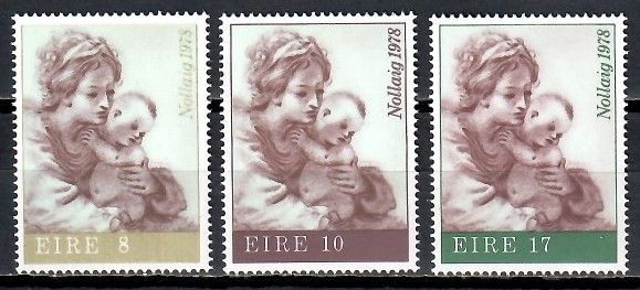 Znaczek Irlandia 1978 Mi 388-390 Czyste **