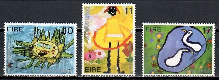 Znaczek Irlandia 1979 Mi 401-403 Czyste **
