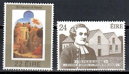 Znaczek Irlandia 1982 Mi 464-465 Czyste **