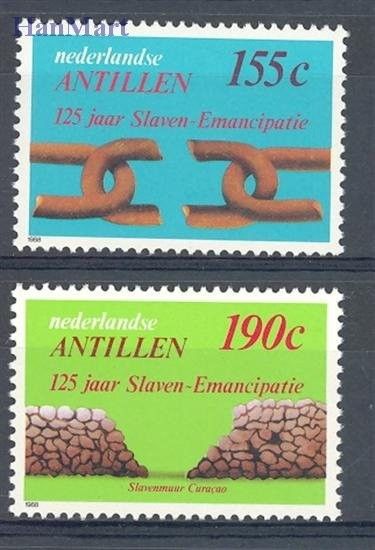 Znaczek Antyle Holenderskie 1988 Mi 638-639 Czyste **