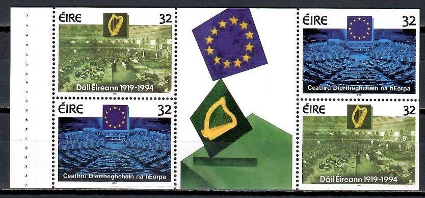 Znaczek Irlandia 1994 Mi h-blatt 43 Czyste **
