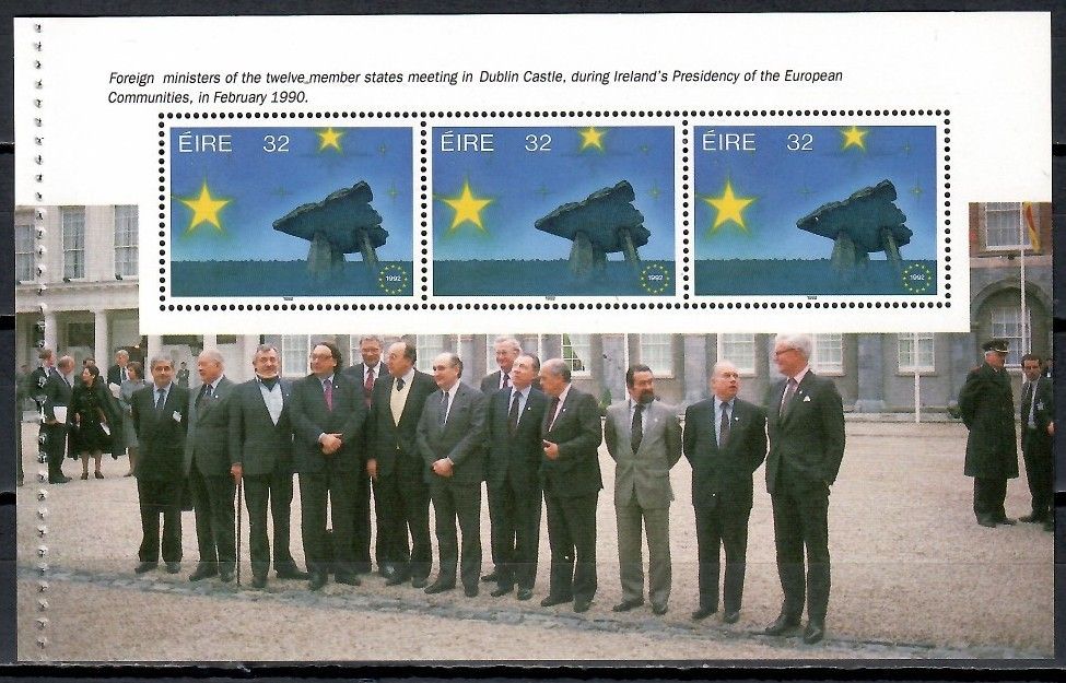 Znaczek Irlandia 1992 Mi h-blatt 810 Czyste **