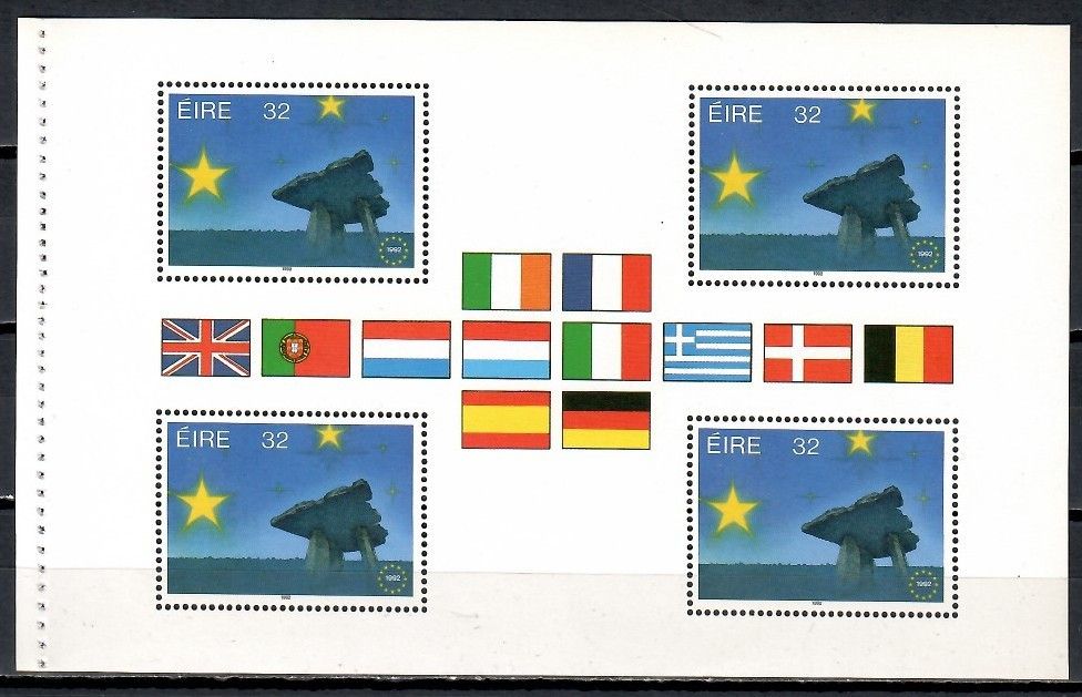Znaczek Irlandia 1992 Mi h-blatt 810 Czyste **
