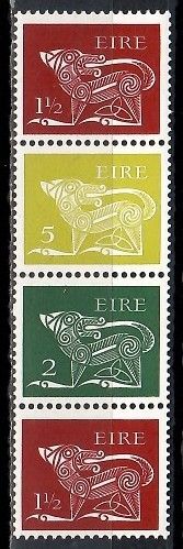 Znaczek Irlandia 1971 Mi S11+S15 Czyste **