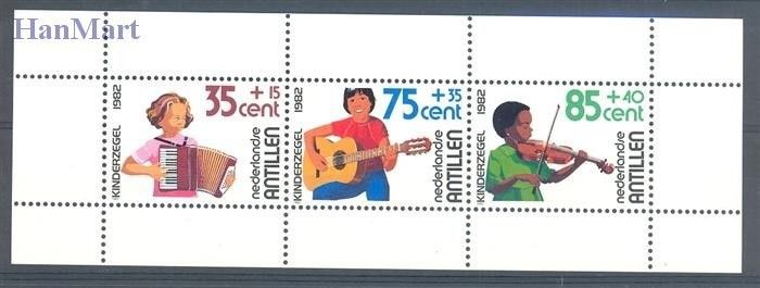 Znaczek Antyle Holenderskie 1982 Mi bl 22 Czyste **