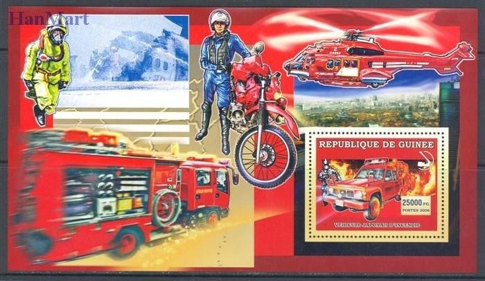 Znaczek Gwinea 2006 Mi bl 1067-1070 Czyste **
