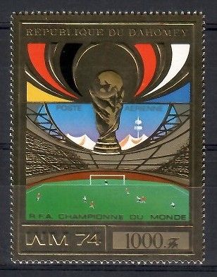 Znaczek Dahomej 1974 Mi 610 Czyste **