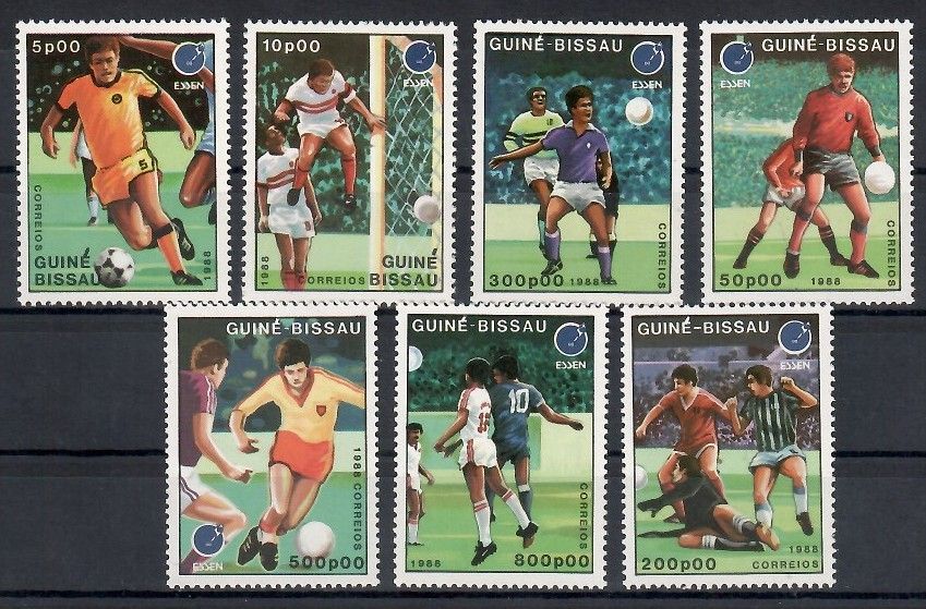 Znaczek Gwinea Bissau 1988 Mi 943-949 Czyste **