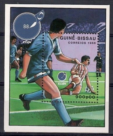 Znaczek Gwinea Bissau 1988 Mi bl 272 Czyste **