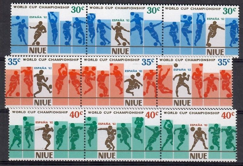 Znaczek Niue 1981 Mi 424-432 Czyste **
