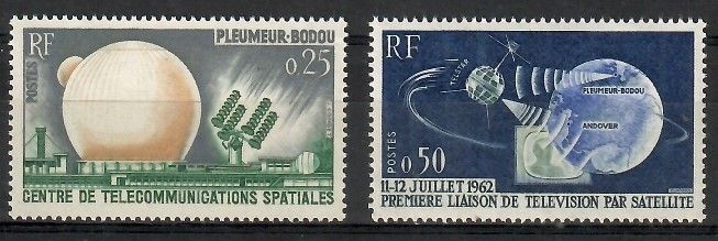 Znaczek Francja 1962 Mi 1413-1414 Czyste **