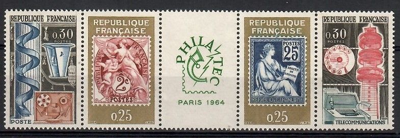 Znaczek Francja 1964 Mi 1467-1470 Czyste **