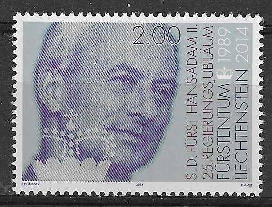Znaczek Liechtenstein 2014 Mi 1732 Czyste **