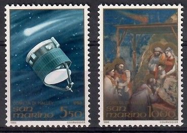 Znaczek San Marino 1986 Mi 1337-1338 Czyste **