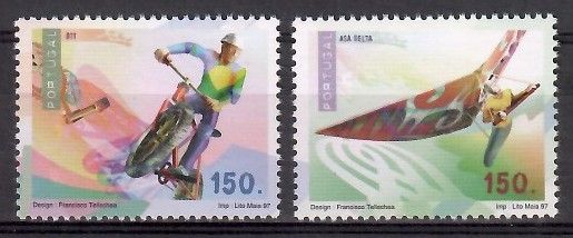 Znaczek Portugalia 1997 Mi 2188-2189 Czyste **