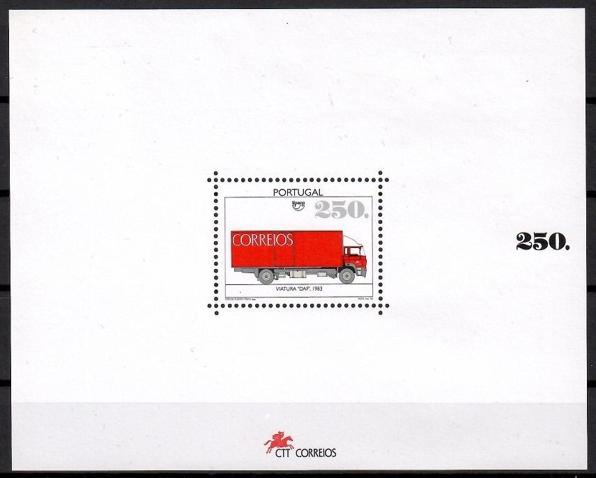Znaczek Portugalia 1994 Mi bl 103 Czyste **