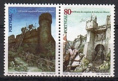 Znaczek Portugalia 1997 Mi 2195-2196 Czyste **