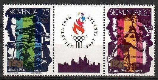 Znaczek Słowenia 1996 Mi 151-152 Czyste **