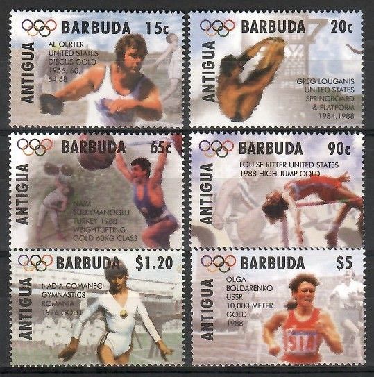 Znaczek Antigua i Barbuda 1995 Mi 2141-2146 Czyste **