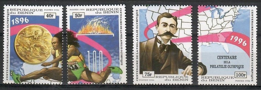 Znaczek Benin 1996 Mi 813-816 Czyste **