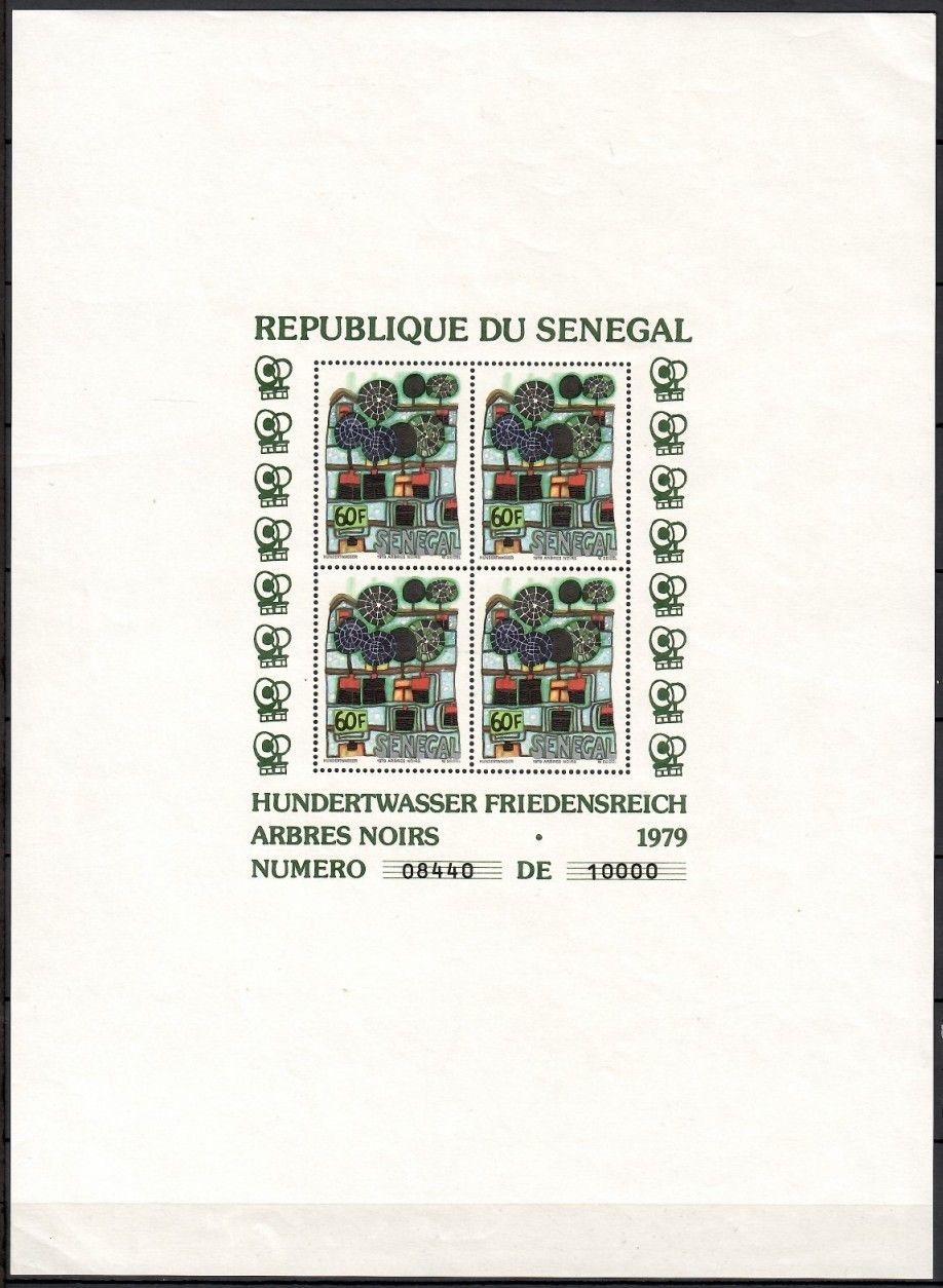 Znaczek Senegal 1979 Mi bl 34 Czyste **