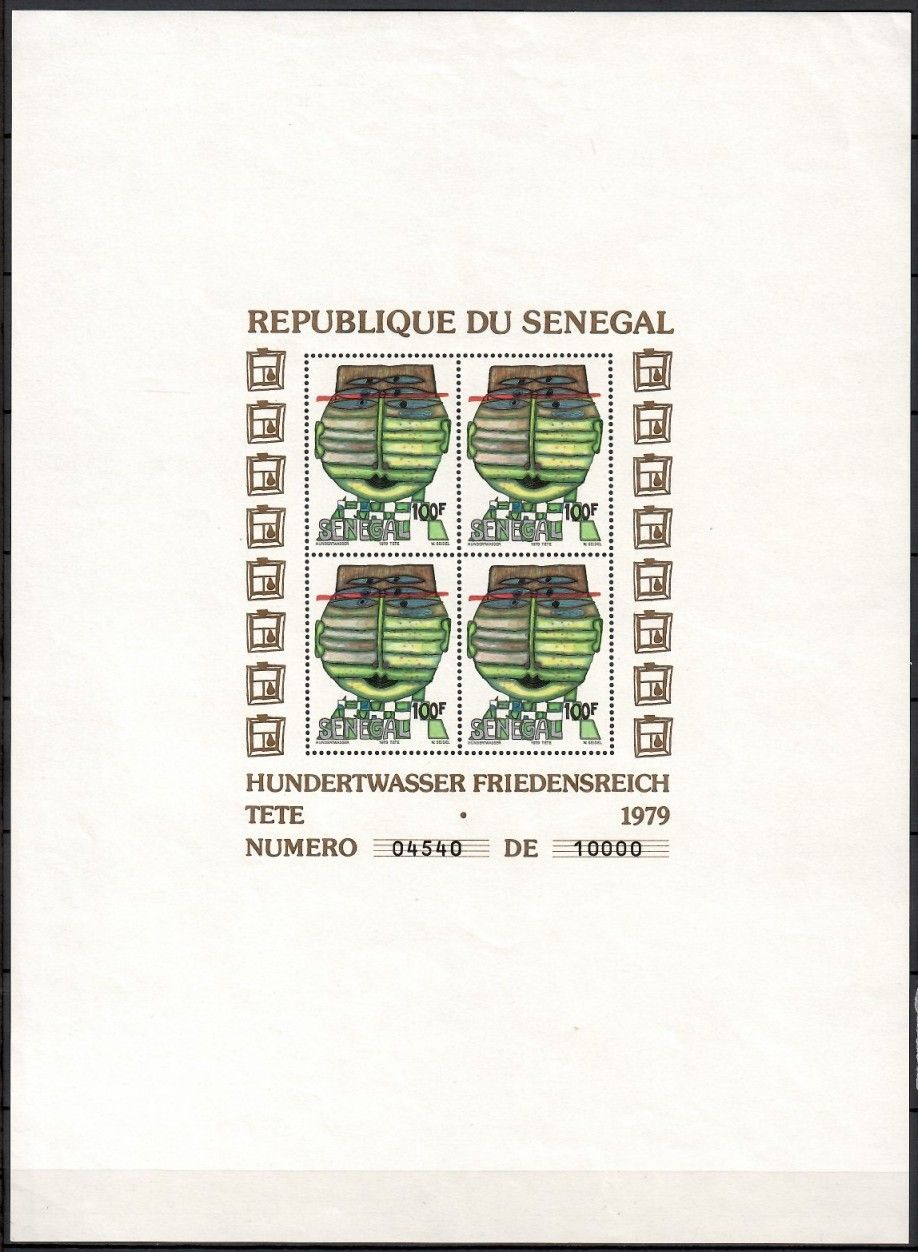 Znaczek Senegal 1979 Mi bl 35 Czyste **