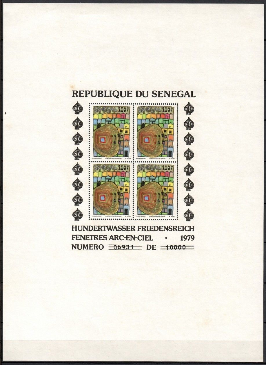 Znaczek Senegal 1979 Mi bl 36 Czyste **