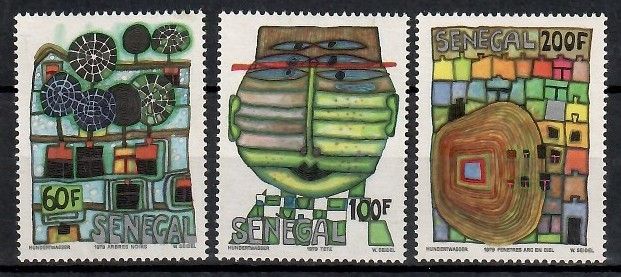Znaczek Senegal 1979 Mi 705-707 Czyste **
