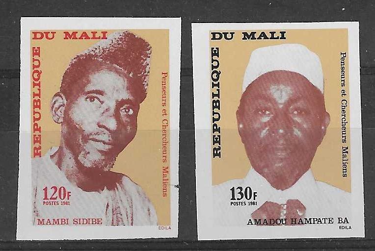 Znaczek Mali 1981 Mi 829-830B Czyste **