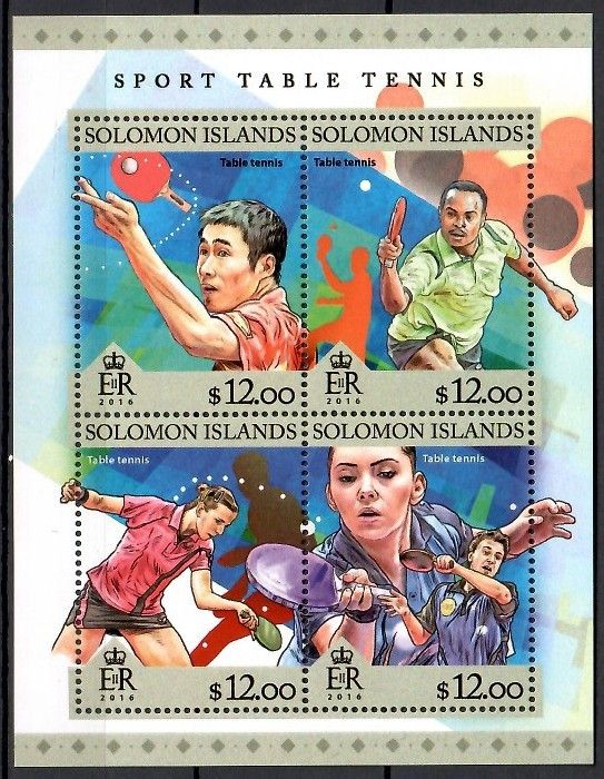 Znaczek Wyspy Salomona 2016 Mi ark 3811-3814 Czyste **