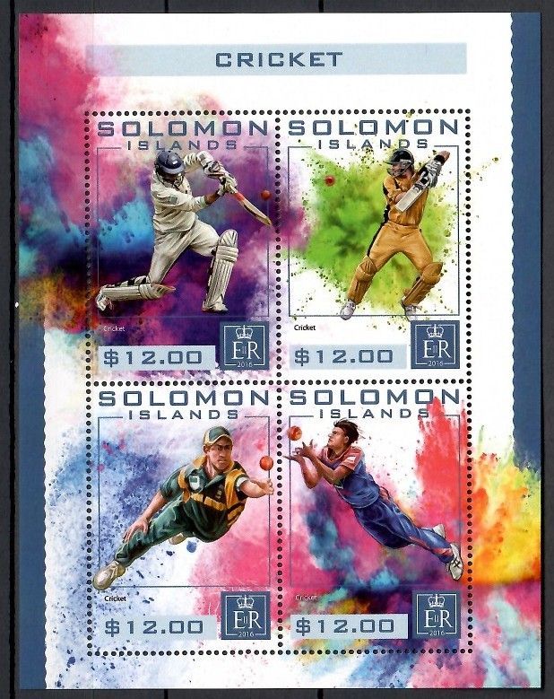 Znaczek Wyspy Salomona 2016 Mi ark 3911-3914 Czyste **