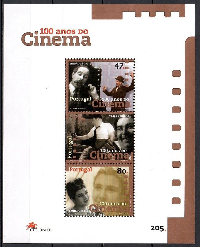 Znaczek Portugalia 1996 Mi bl 117 Czyste **