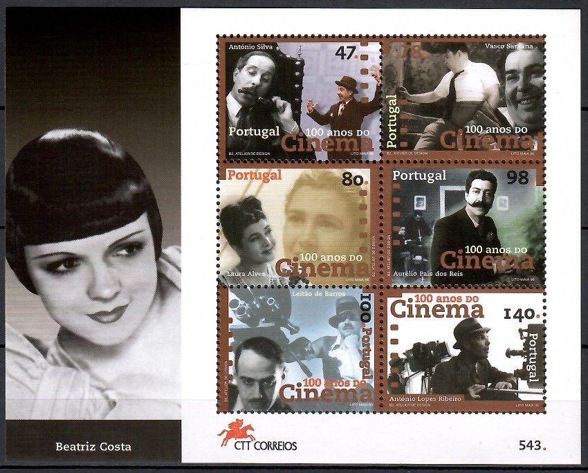 Znaczek Portugalia 1996 Mi bl 119 Czyste **