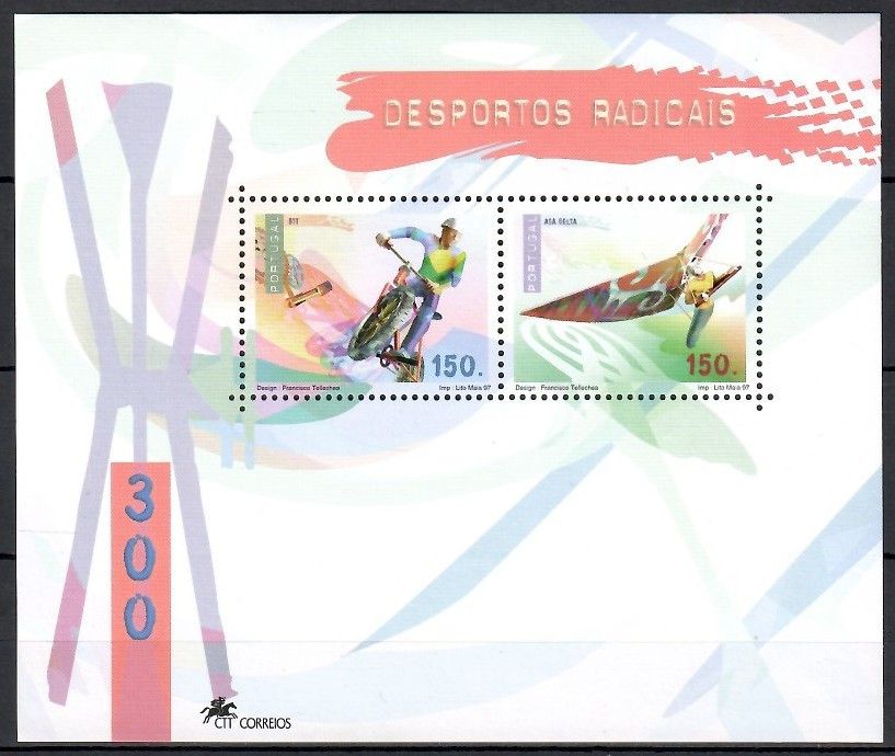 Znaczek Portugalia 1997 Mi bl 125 Czyste **