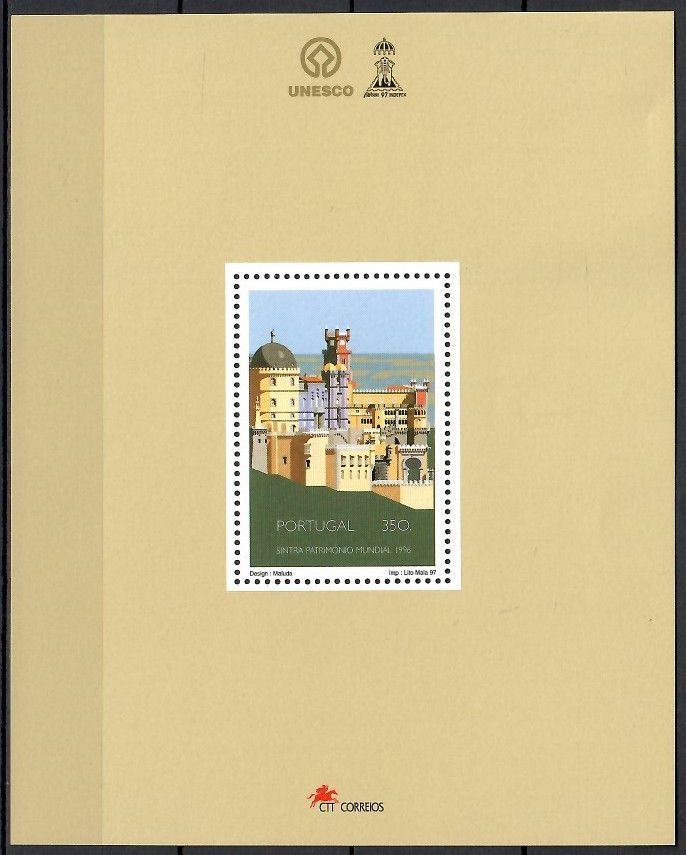 Znaczek Portugalia 1997 Mi bl 133 Czyste **