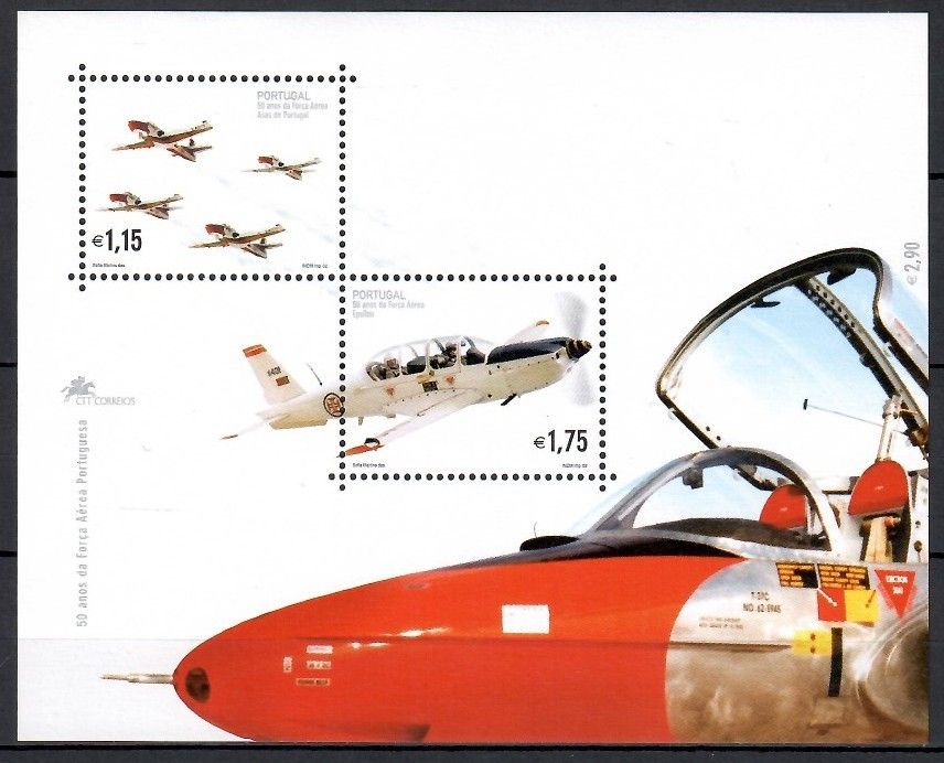 Znaczek Portugalia 2002 Mi bl 177 Czyste **