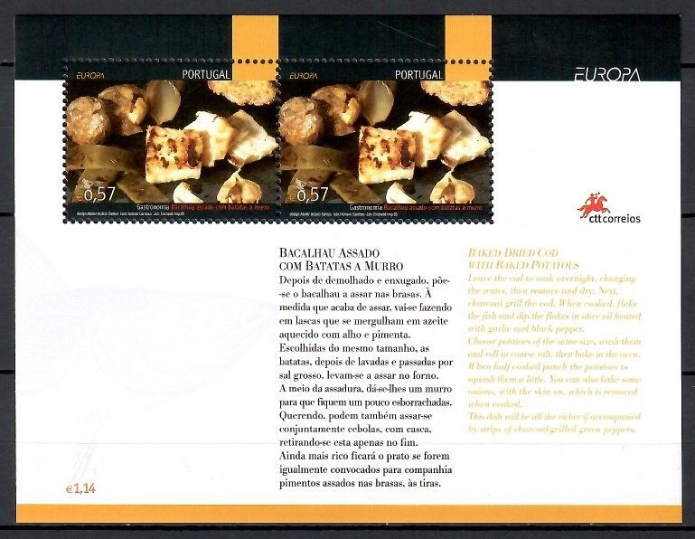 Znaczek Portugalia 2005 Mi bl 209 Czyste **