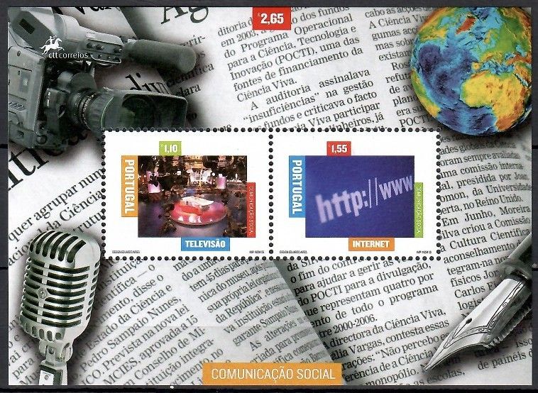 Znaczek Portugalia 2005 Mi bl 228 Czyste **