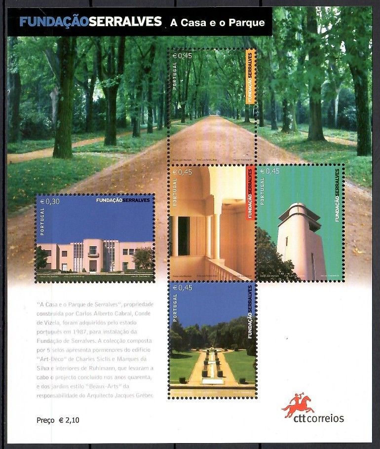 Znaczek Portugalia 2005 Mi bl 230 Czyste **