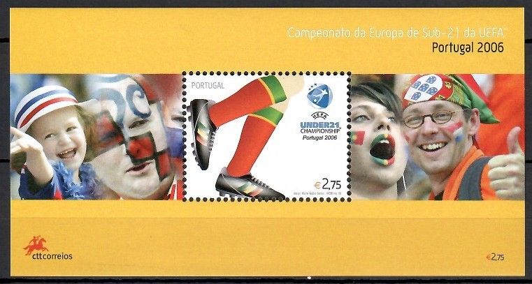Znaczek Portugalia 2006 Mi bl 239 Czyste **