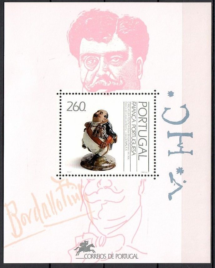 Znaczek Portugalia 1992 Mi bl 82 Czyste **